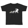 alien evolution   mens funny Toddler T-shirt