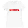#IMWITHKAP (f127) Ladies Fitted T-Shirt