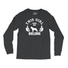 This Girl Loves Her Bulldog Long Sleeve Shirts