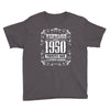 vintage made in 1950 perfectly aged a living legend Youth Tee