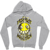 perfect day for mayhem Zipper Hoodie