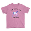 i'm really a unicorn Youth Tee
