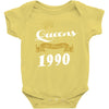 queens are born in 1990 Baby Onesie