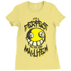 perfect day for mayhem Ladies Fitted T-Shirt