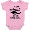 New Aunt 2018 Rokie Dept. Baby Onesie