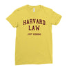 harvard law just kidding   funny Ladies Fitted T-Shirt