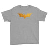 Batman Gold Logo Youth Tee