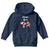 mama bear floral Youth Hoodie