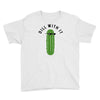 dill with it black logo Youth Tee