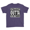 straight outta tilted towers Youth Tee