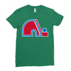 quebec nordiques Ladies Fitted T-Shirt