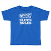 blues rules Toddler T-shirt