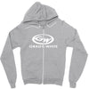 black t shirt grady white fishing Zipper Hoodie
