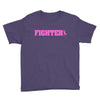 fighter breast cancer Youth Tee