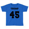 Trump 45 jersey number Toddler T-shirt