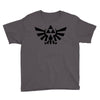 zelda logo black logo Youth Tee