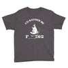 i'd rather be fishing Youth Tee