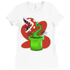 piranha plant Ladies Fitted T-Shirt