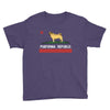 colifornia republic parody pugfornia republic Youth Tee