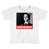 wednesday addams Toddler T-shirt