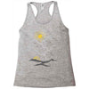 on the top (mountain) Racerback Tank