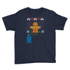 cookie monster gingerbread man ugly christmas sweater Youth Tee