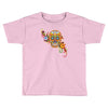 women's sugar skull purple Toddler T-shirt
