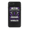 Never Underestimate the Strength of a Pancreatic Cancer Warrior iPhone 7 Plus Case