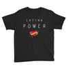 latina power with cute heart Youth Tee