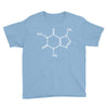 Caffeine Molecule Youth Tee