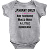 January Girls Baby Onesie