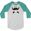 panda gun 3/4 Sleeve Shirt