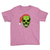 santa clous skeleton Youth Tee