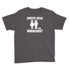 under new management stag night wedding mens Youth Tee
