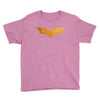Batman Gold Logo Youth Tee