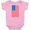 american flag Baby Onesie