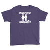 under new management stag night wedding mens Youth Tee