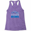 i'd rather be skiing Racerback Tank