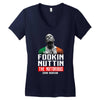 the notorious conor mcgregor fookin nuttin Women's V-Neck T-Shirt