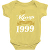 kings are born in 1999 Baby Onesie