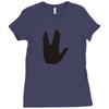 llap live long and proper Ladies Fitted T-Shirt