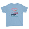 A March Girl Like A Flowers Youth Tee