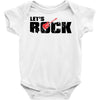 let's rock Baby Onesie