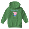 peppa pig brother pig Youth Hoodie