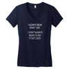 i always mean what i say V-neck tee