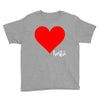 Besties Heart Family Matching Youth Tee