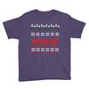 cow christmas Youth Tee