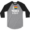 I Heart 'Merica (6-26-15) 3/4 Sleeve Shirt