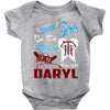 Good Girl Go To Heaven Bad Girl Ride With Daryl Baby Onesie