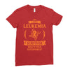I am a Leukemia Cancer Survivor - What's Your Superpower? Ladies Fitted T-Shirt